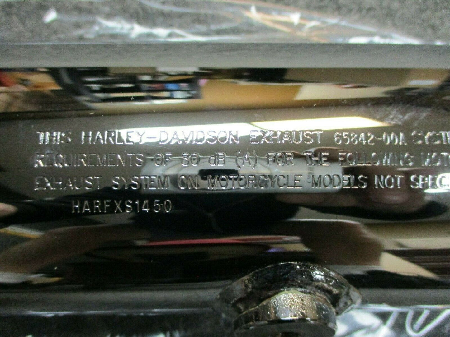 Harley Davidson OEM Softail/Heritage/Springer Chrome Muffler 05-06 65842-00A