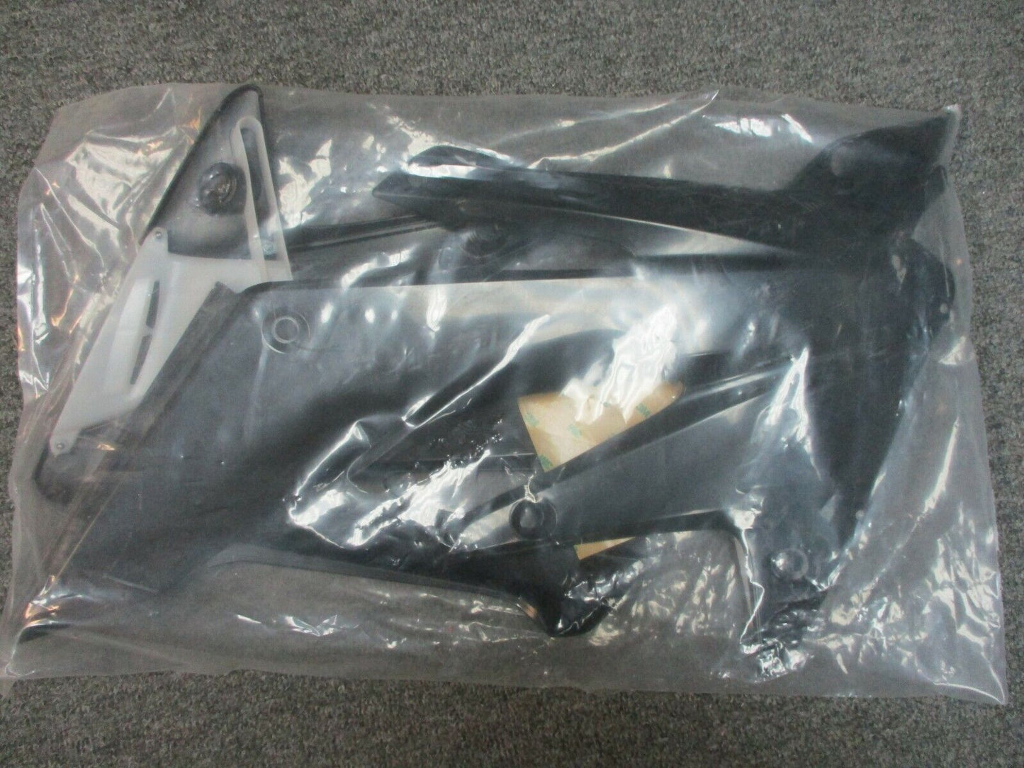 Honda CFR250 Black 04-08 Powerflow Intake Radiator Shrouds By CYCRA 1875-12