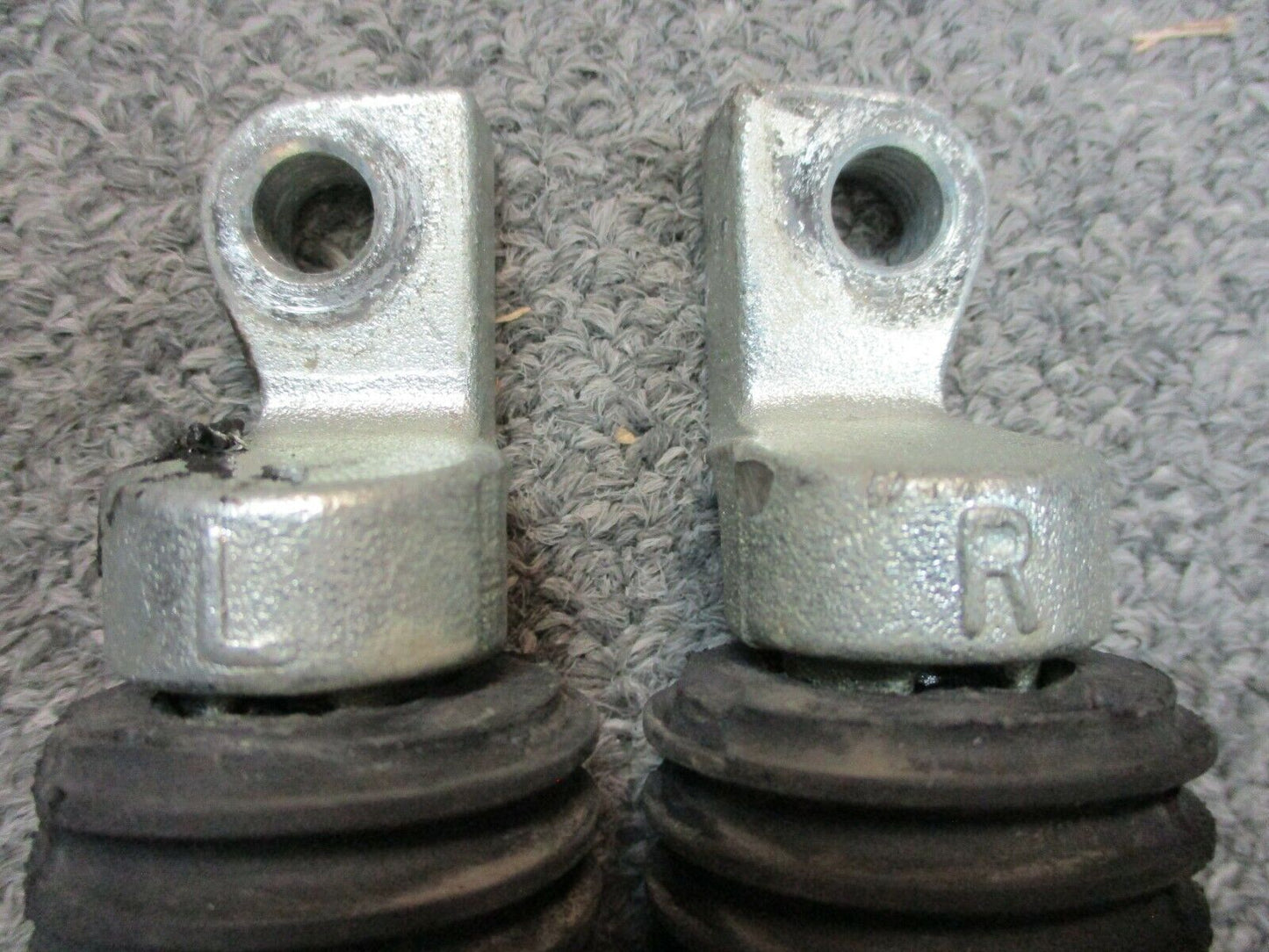 Harley-Davidson OEM Rider Foot Pegs with Drag Pin