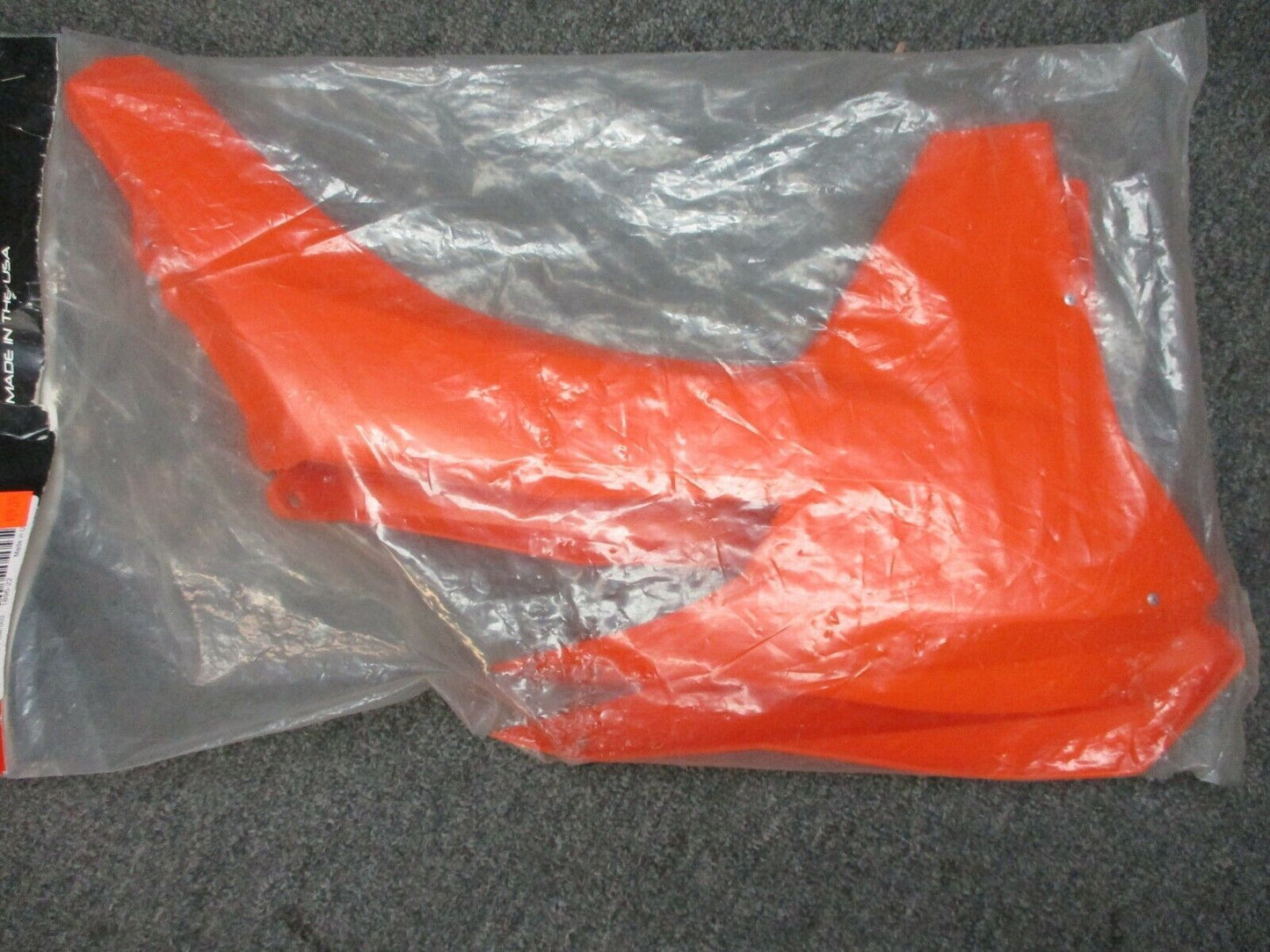 KTM Orange Powerflow Intake Radiator Shrouds By CYCRA 1896-22