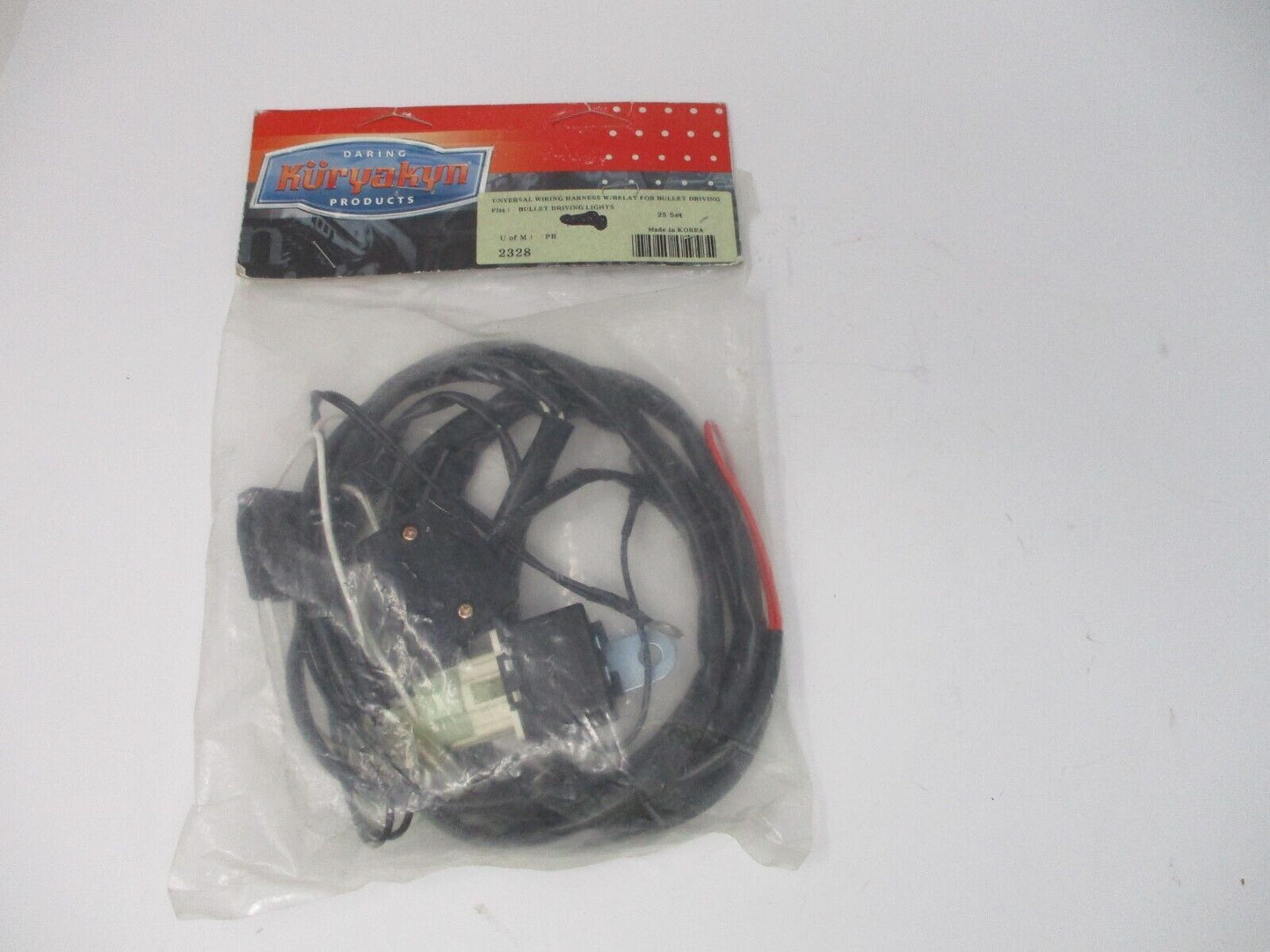Kuryakyn Universal Wiring Harness for Bullet Driving Lights 2328