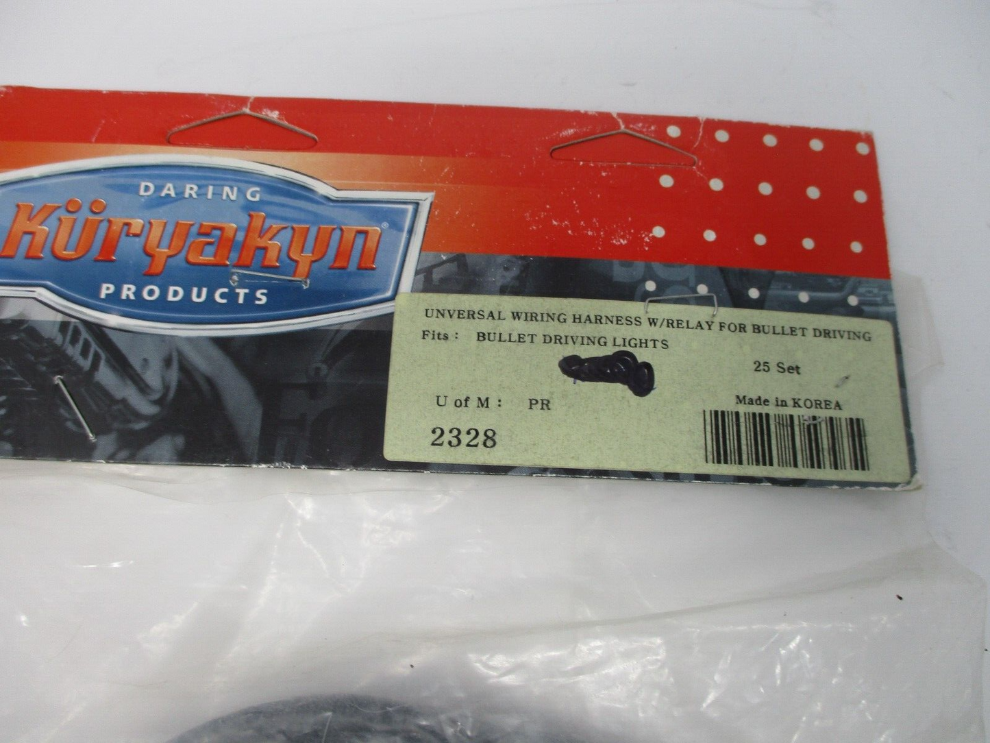 Kuryakyn Universal Wiring Harness for Bullet Driving Lights 2328