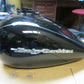 Harley Davidson OEM Touring EFI Fuel Tank 61356-08 Vivid Black Silver Stripe