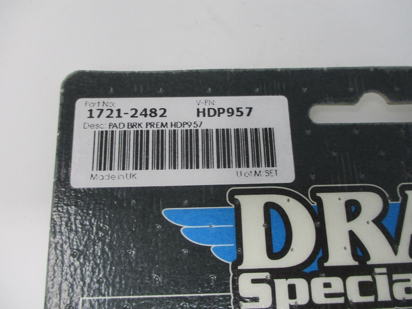 Drag Specialties Brake Pads 1721-2482