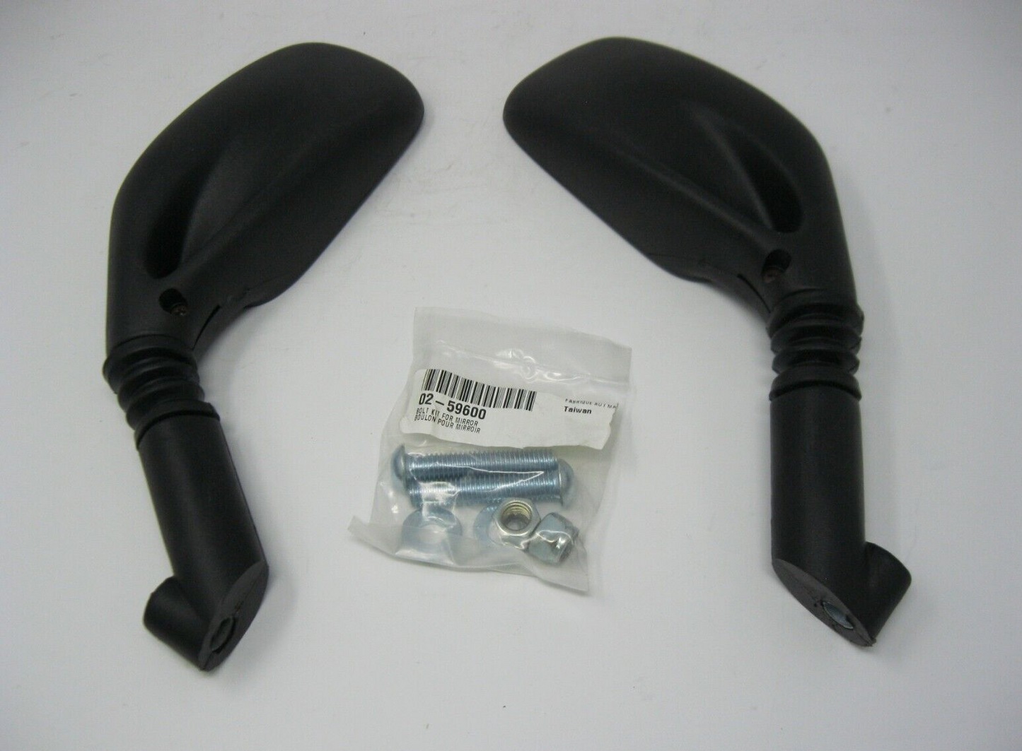 Mark II Scooter Mirrors Emgo Hand Fairing  SET 20-25191