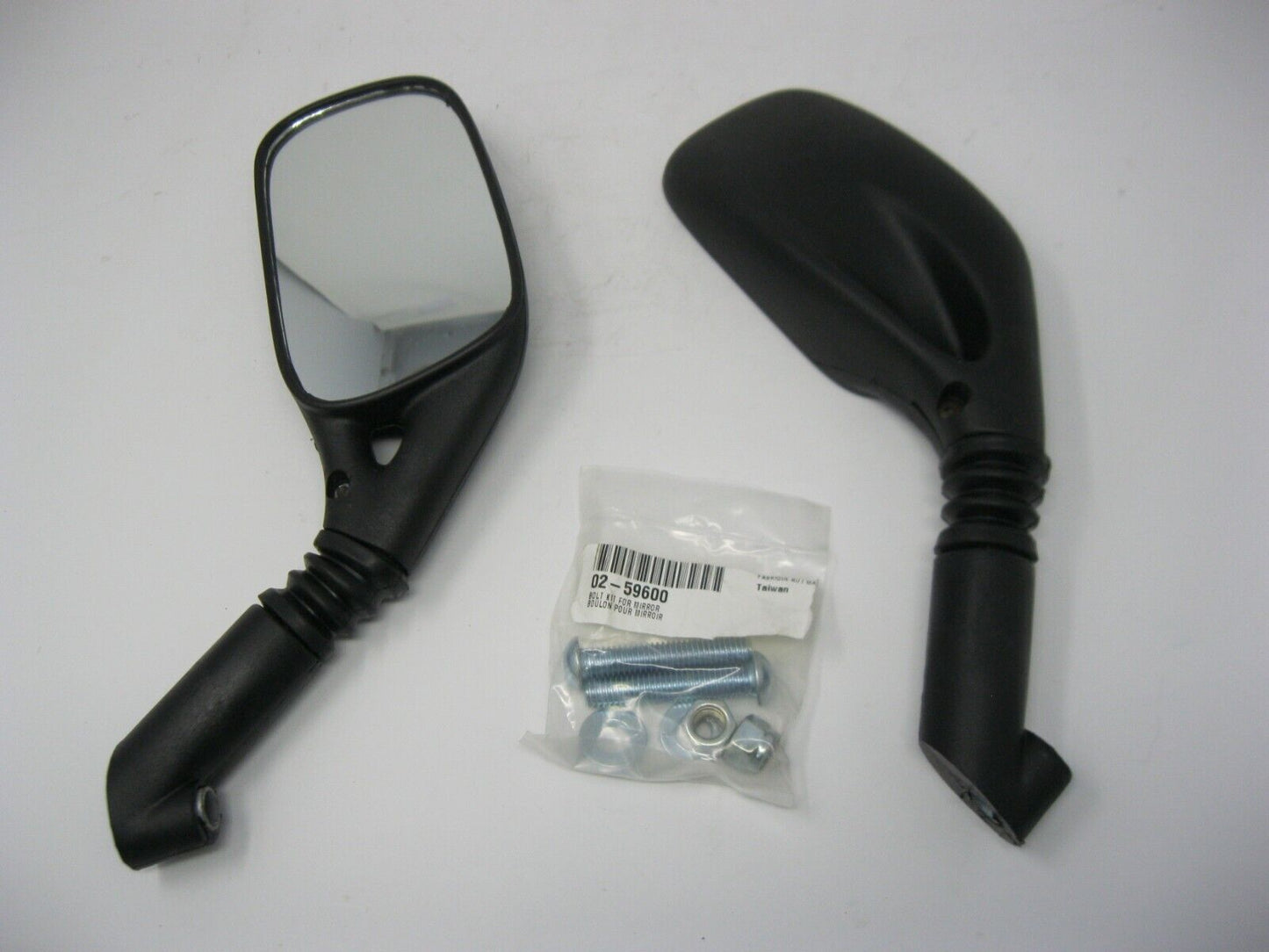 Mark II Scooter Mirrors Emgo Hand Fairing  SET 20-25191