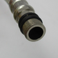 2pcs x 23" L Water Supply Hose Stainless Steel Red and Blue Faucet Connector