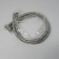 2pcs x 23" L Water Supply Hose Stainless Steel Red and Blue Faucet Connector
