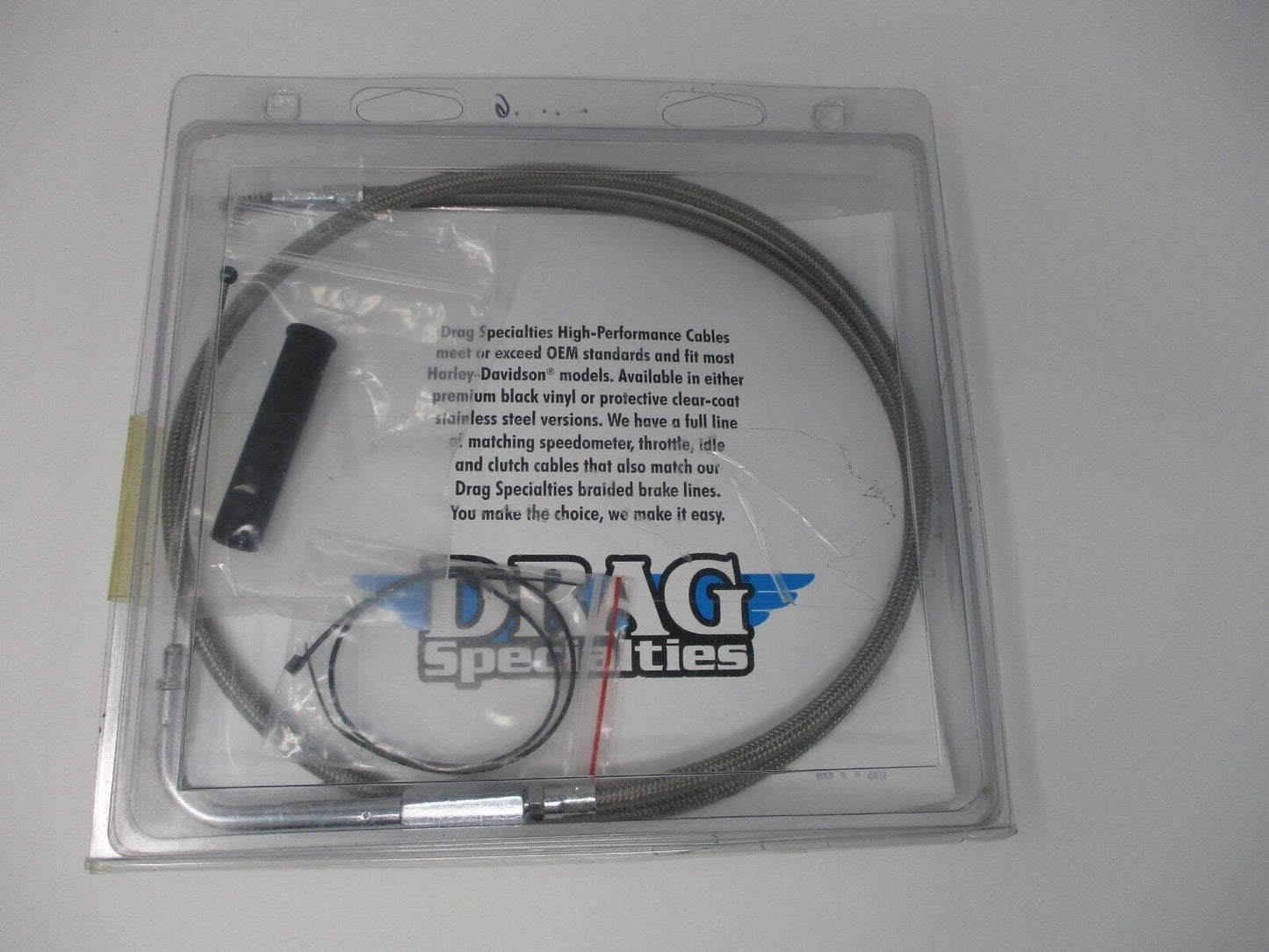 Drag Specialties S/STEEL FL IDLE CABLE 617035