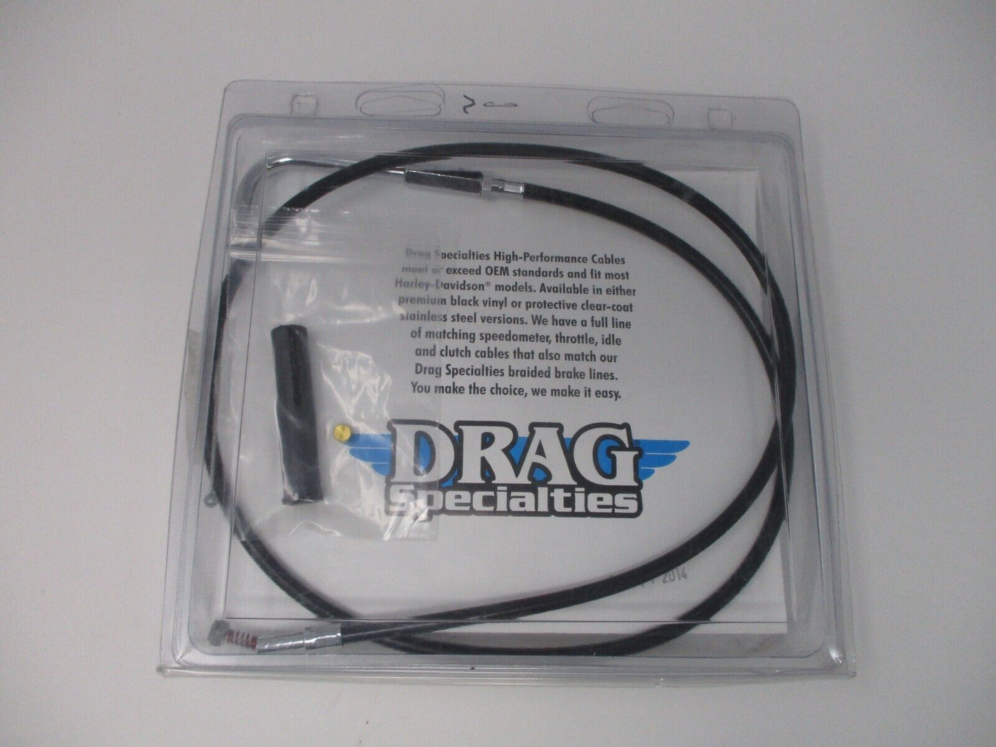 Drag Specialties BLACK FL IDLE CABLE 39.5''  617148
