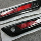 Harley Davidson OEM FLTRXS Saddlebag Face Plates Black Quartz 90200983DWE