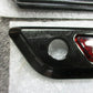 Harley Davidson OEM FLTRXS Saddlebag Face Plates Black Quartz 90200983DWE