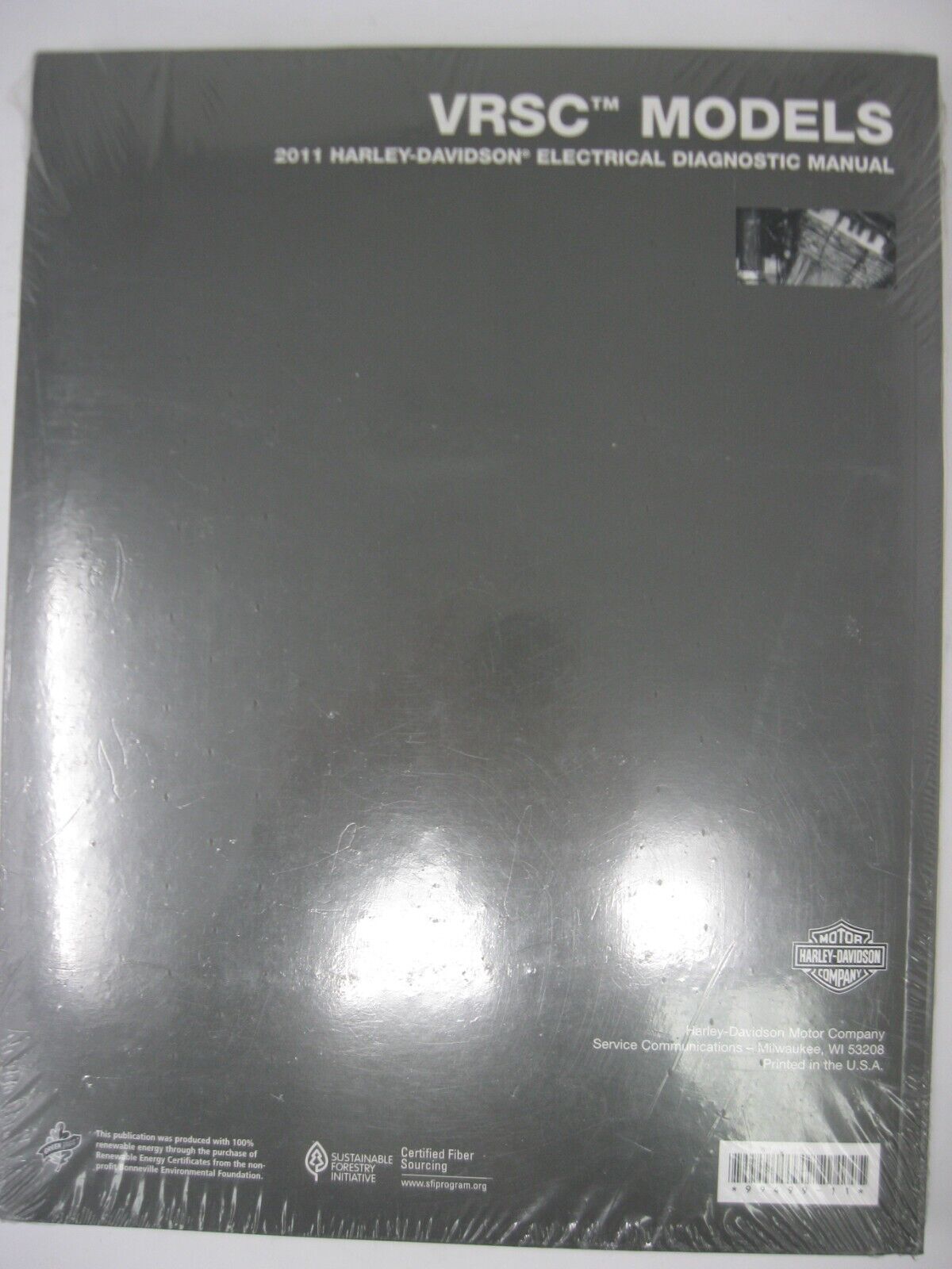 Harley-Davidson VRSC Models 2011 Electrical Diagnostic Manual 99499-11