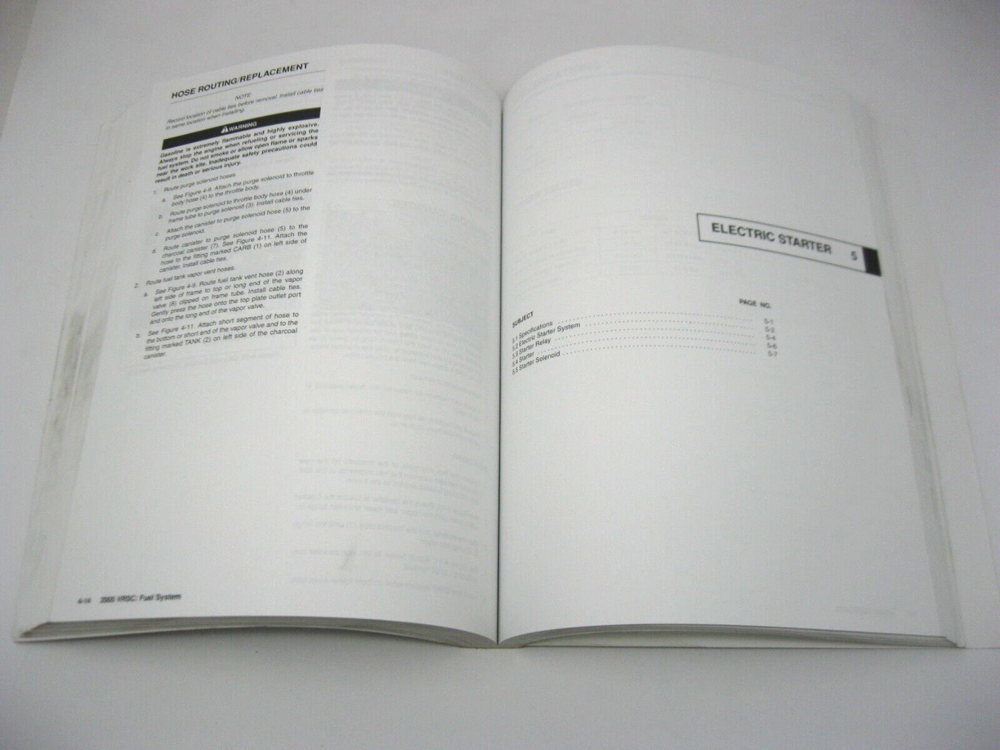 Harley-Davidson VRSC Models 2005  Service Manual 99501-05