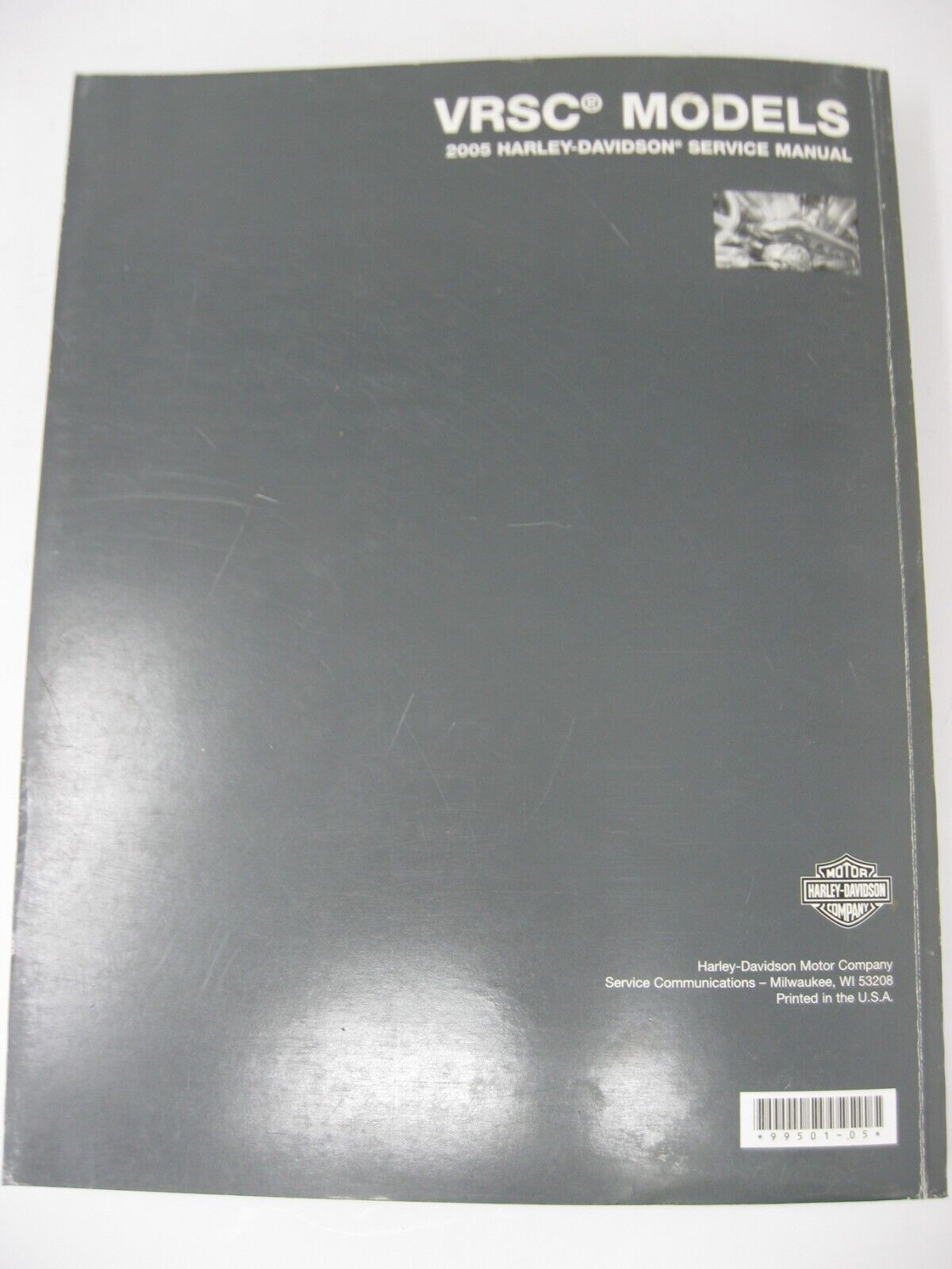 Harley-Davidson VRSC Models 2005  Service Manual 99501-05