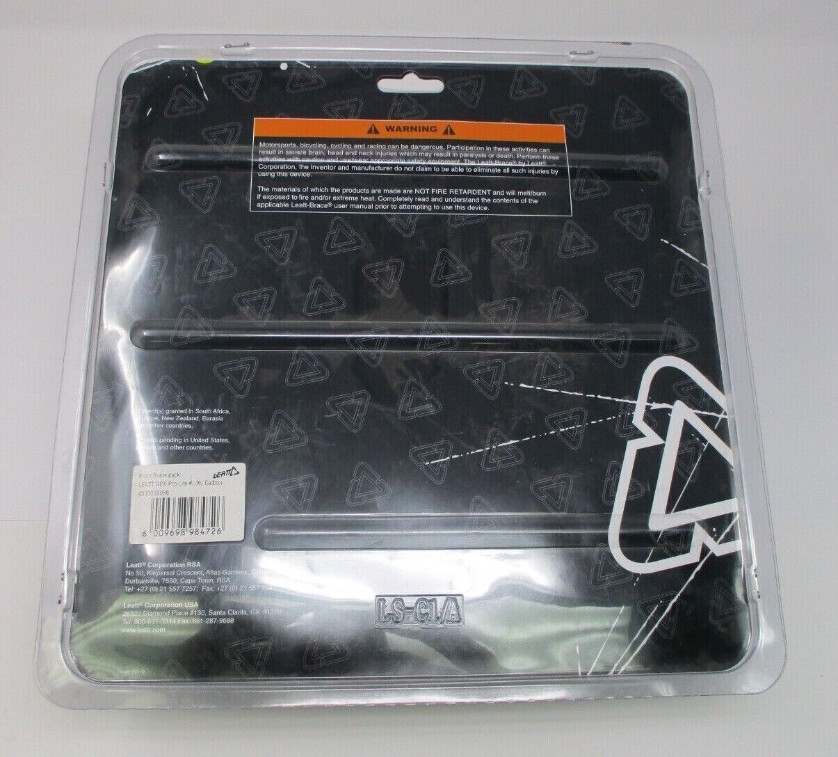 Leatt GPX Pro Lite L/XL Carbon Front Brace Pack 4300032086