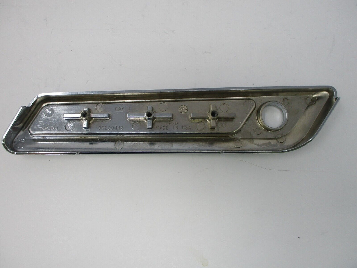 Harley Davidson OEM  Left Saddlebag Face Plate (Chrome)  90201295 2014-Later