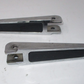 Harley-Davidson  Chrome Bolt-on Footpegs with Rubber Inlay  1904-6452