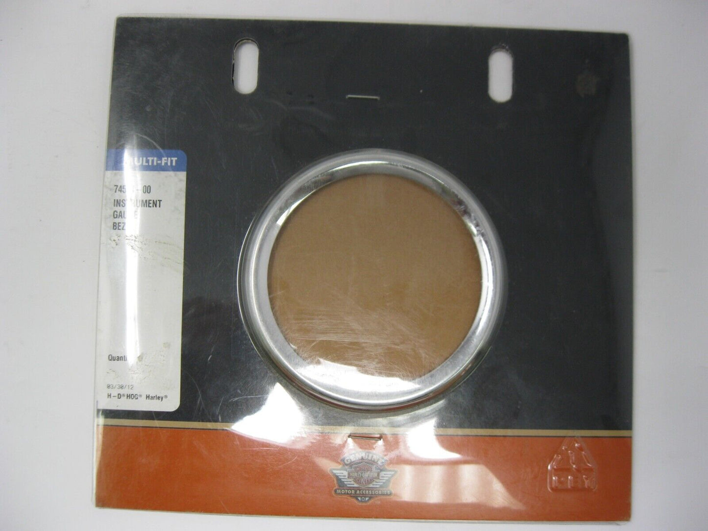 Harley-Davidson Instrument Gauge Bezel (Sold individually) 74541-00