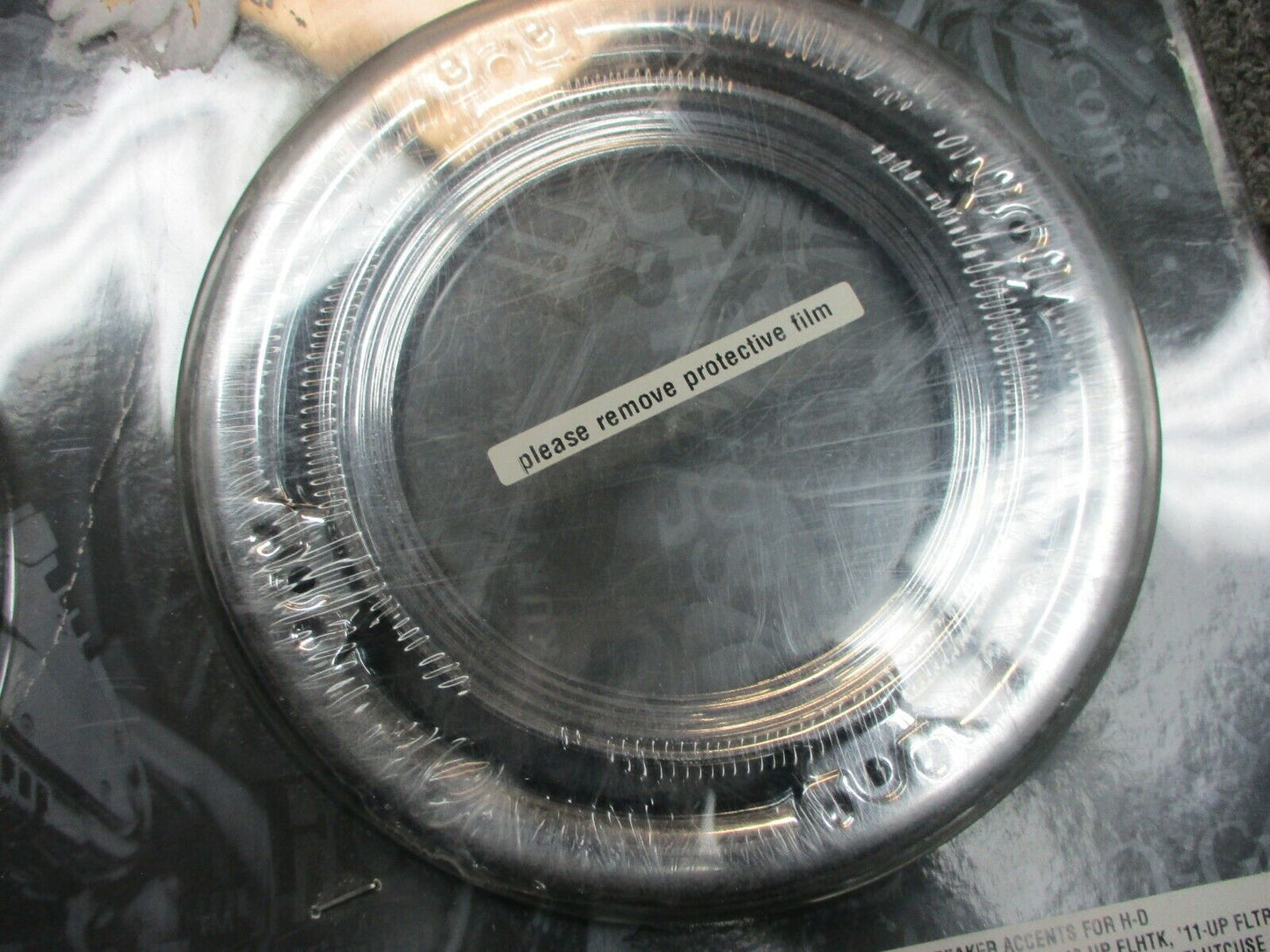 Kuryakyn 3792 Rear Speaker Trim Rings Accents for Harley Davidson FLHT