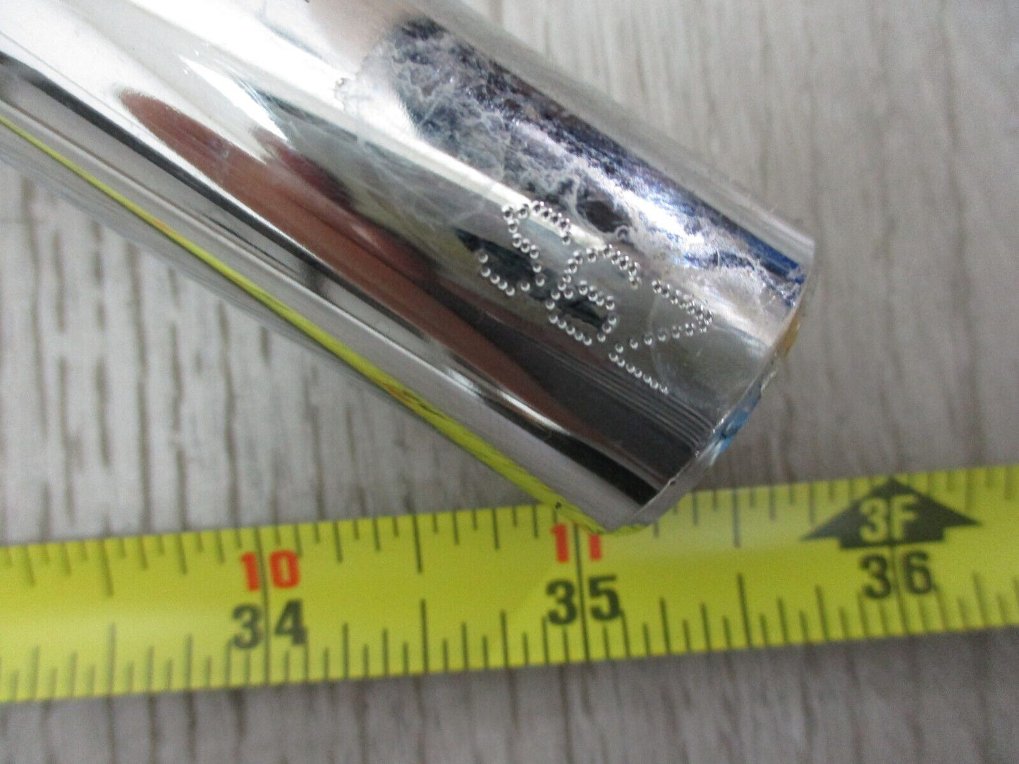 1"  Diameter 31" Long Chrome  Handlebar Marked S6Z