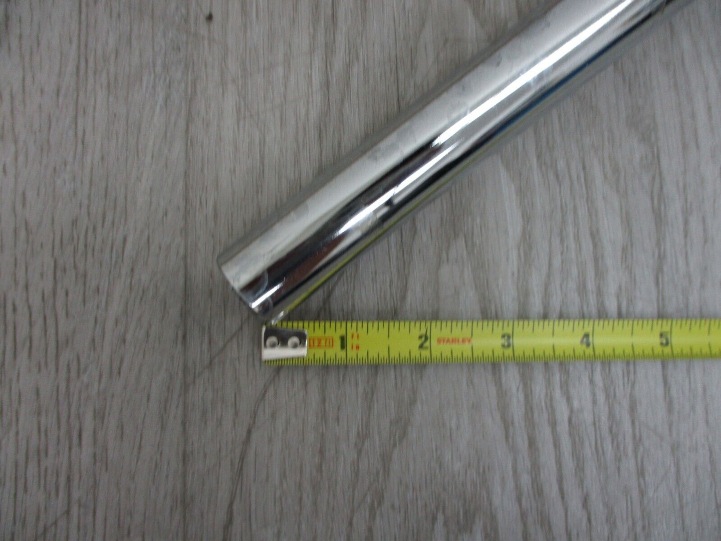 1"  Diameter 31" Long Chrome  Handlebar Marked S6Z