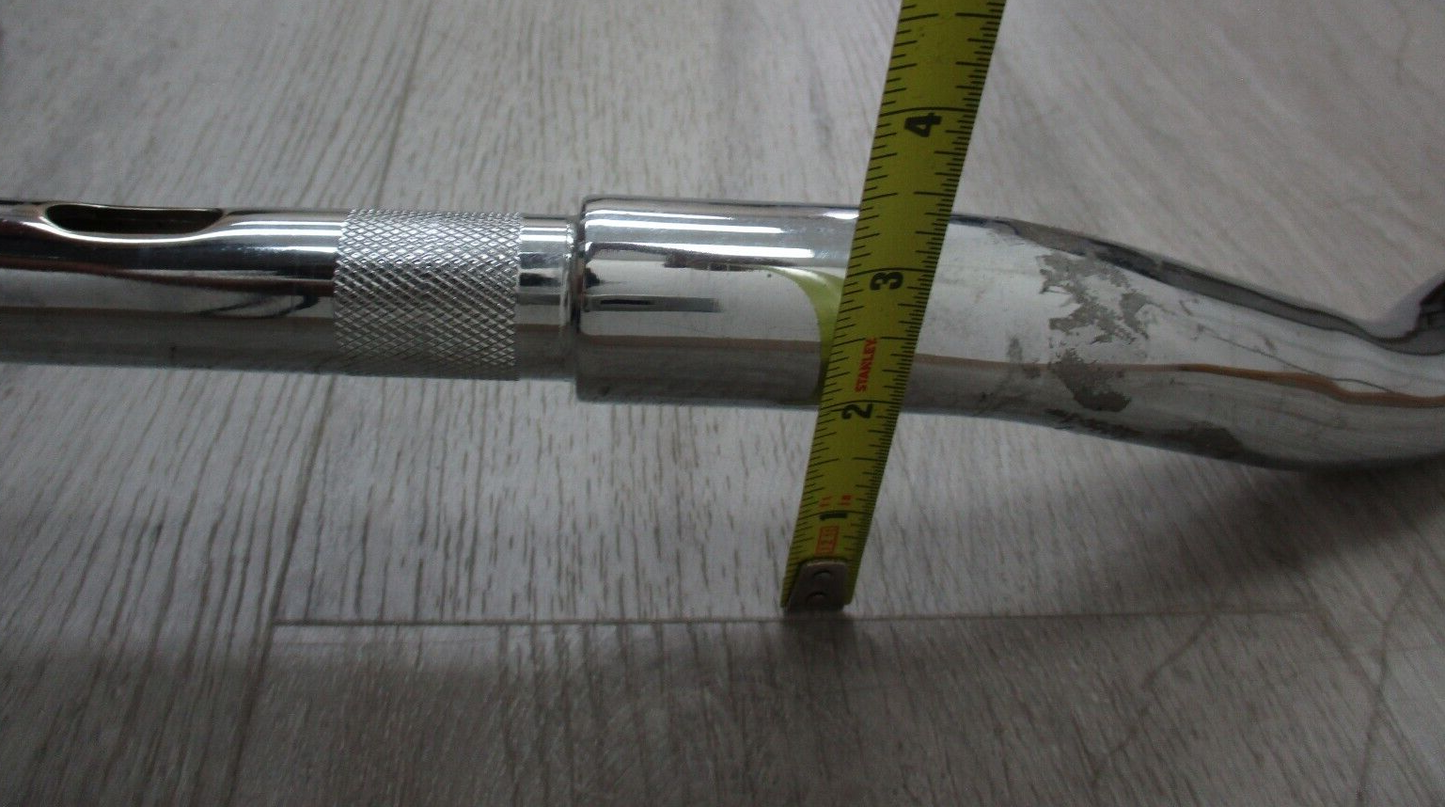 1"  Diameter 31" Long Chrome  Handlebar Marked S6Z