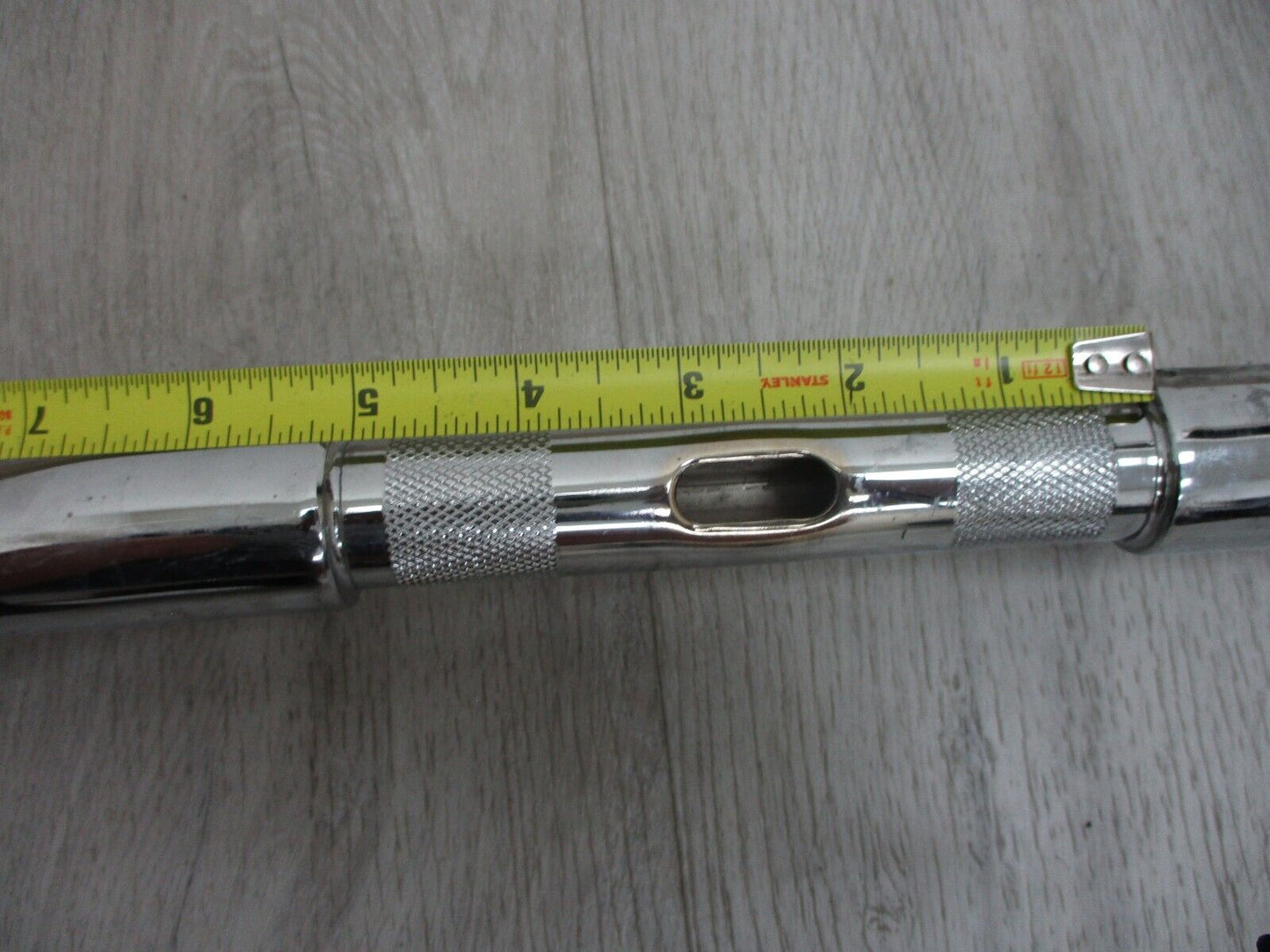 1"  Diameter 31" Long Chrome  Handlebar Marked S6Z