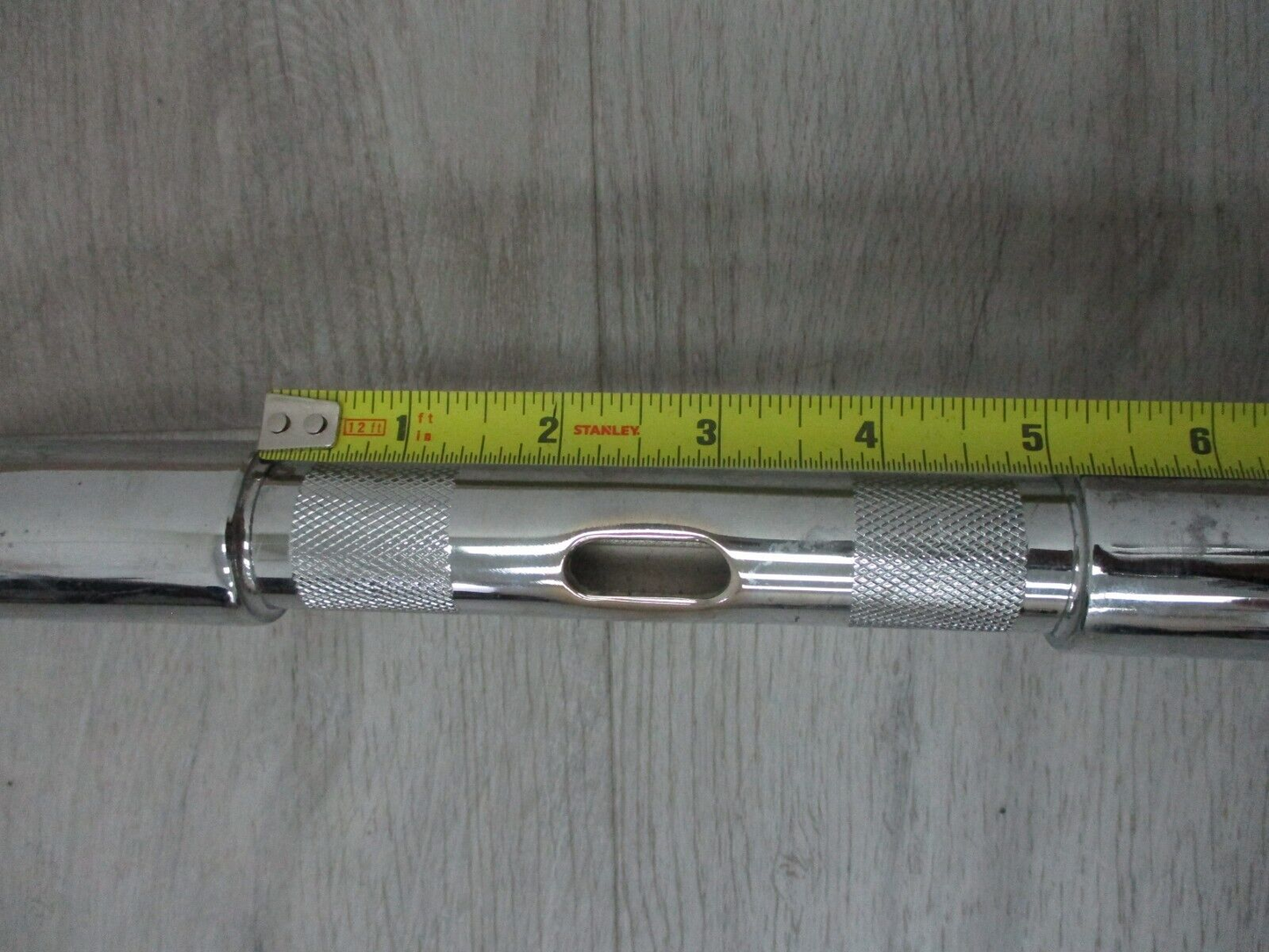 1"  Diameter 31" Long Chrome  Handlebar Marked S6Z