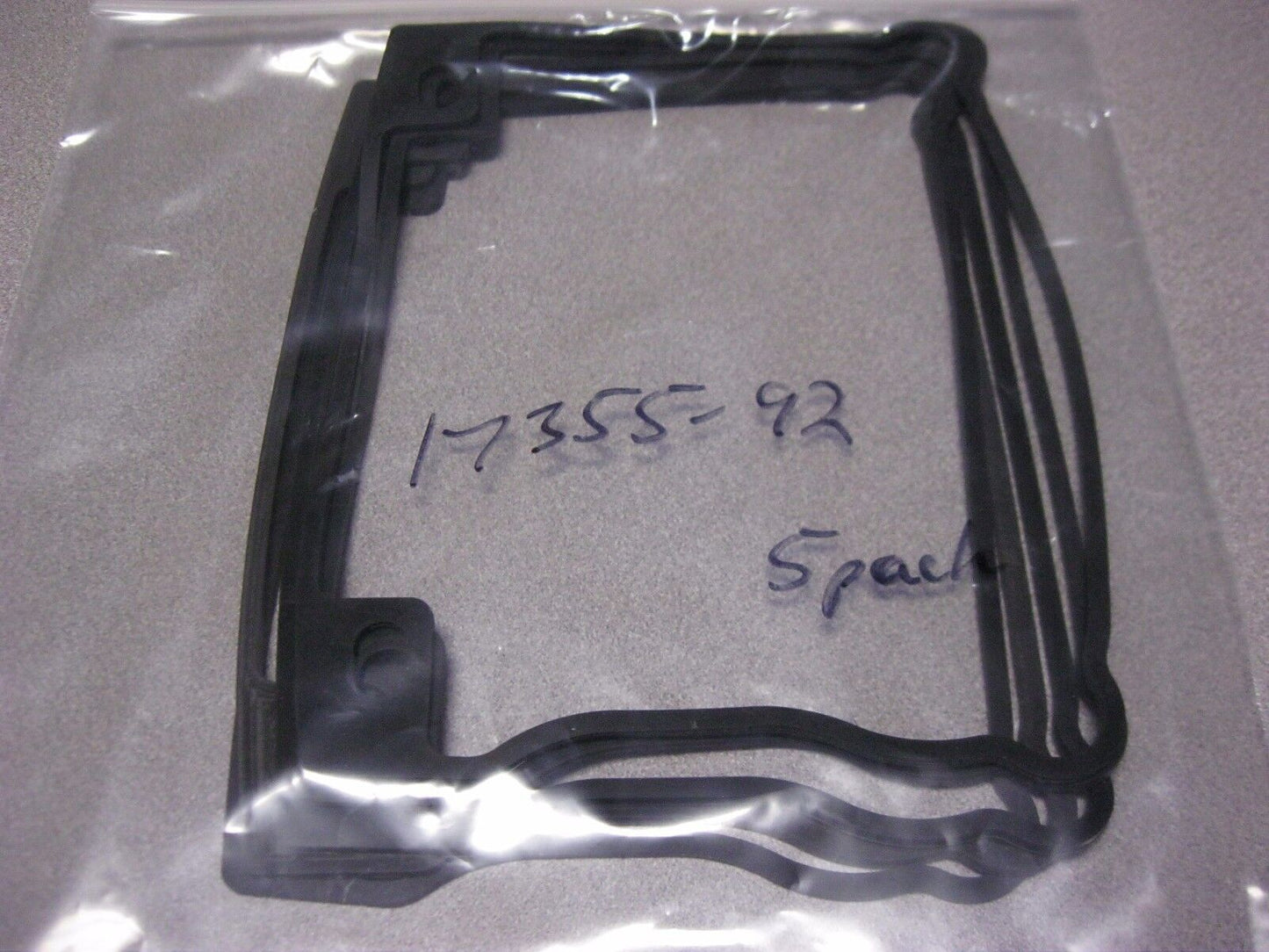 LOWER ROCKER COVER GASKET RUBBER (5PC) OEM# 17355-92 FOR 92-98 BIG TWIN