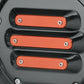Harley Davidson OEM Dominion Small Derby, Cam Insert Brushed Orange 61400607