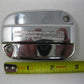 Unbranded Chrome Master Cylinder Reservoir Cap for 09-13 Harley-Davidson