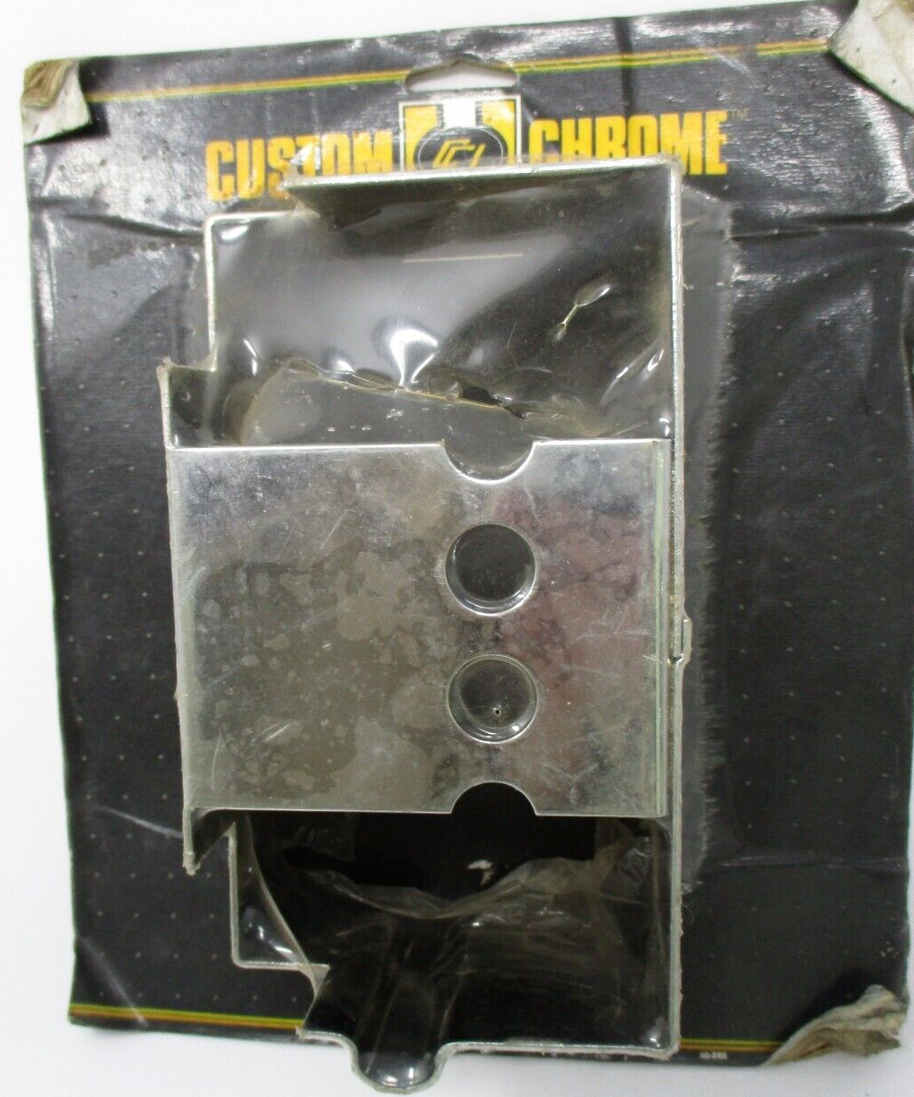 Custom Chrome Battery Cover Fits Softail '84-'90 Evolution RICK DOSS 09-150