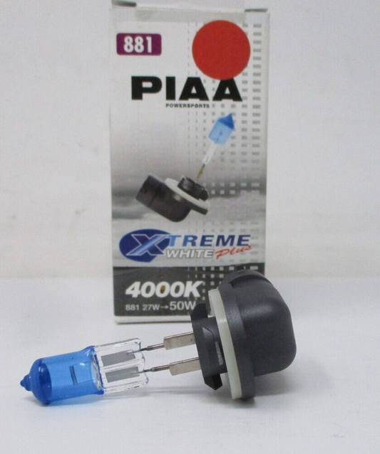 PIAA 70821 Halogen Bulb 881 27 50W X-WHT 2060-0292