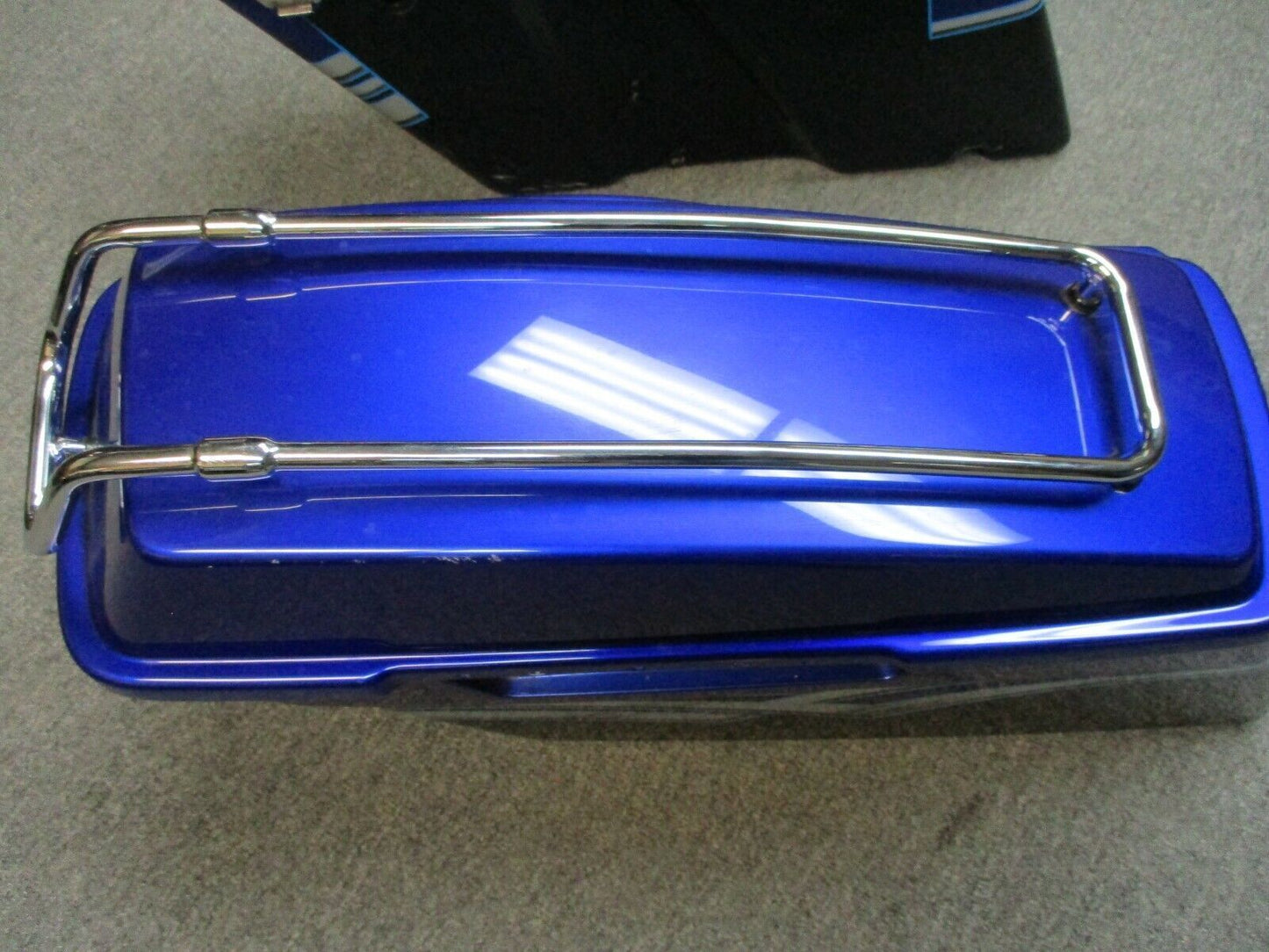 Harley Davidson OEM FLHX 08 Limited Addition Frost Bite Saddle Bags With Lids