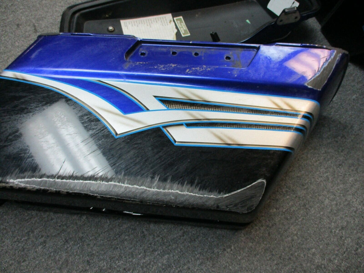 Harley Davidson OEM FLHX 08 Limited Addition Frost Bite Saddle Bags With Lids