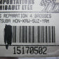 ITL Metric Brush Plate Repair Kit (Unknown Fitment) 15170502