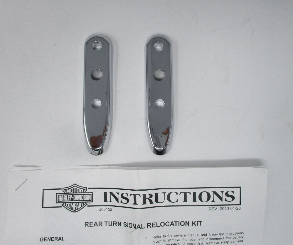 Harley-Davidson Directional Relocation Kit 68474-04B