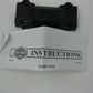 Harley-Davidson  Black Handlebar Top Clamp Kit 1.25"  55900237