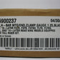 Harley-Davidson  Black Handlebar Top Clamp Kit 1.25"  55900237