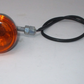 Harley-Davidson  Gloss Black Housing  3 Wires  Run Signal Lamp