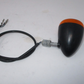Harley-Davidson  Gloss Black Housing  3 Wires  Run Signal Lamp