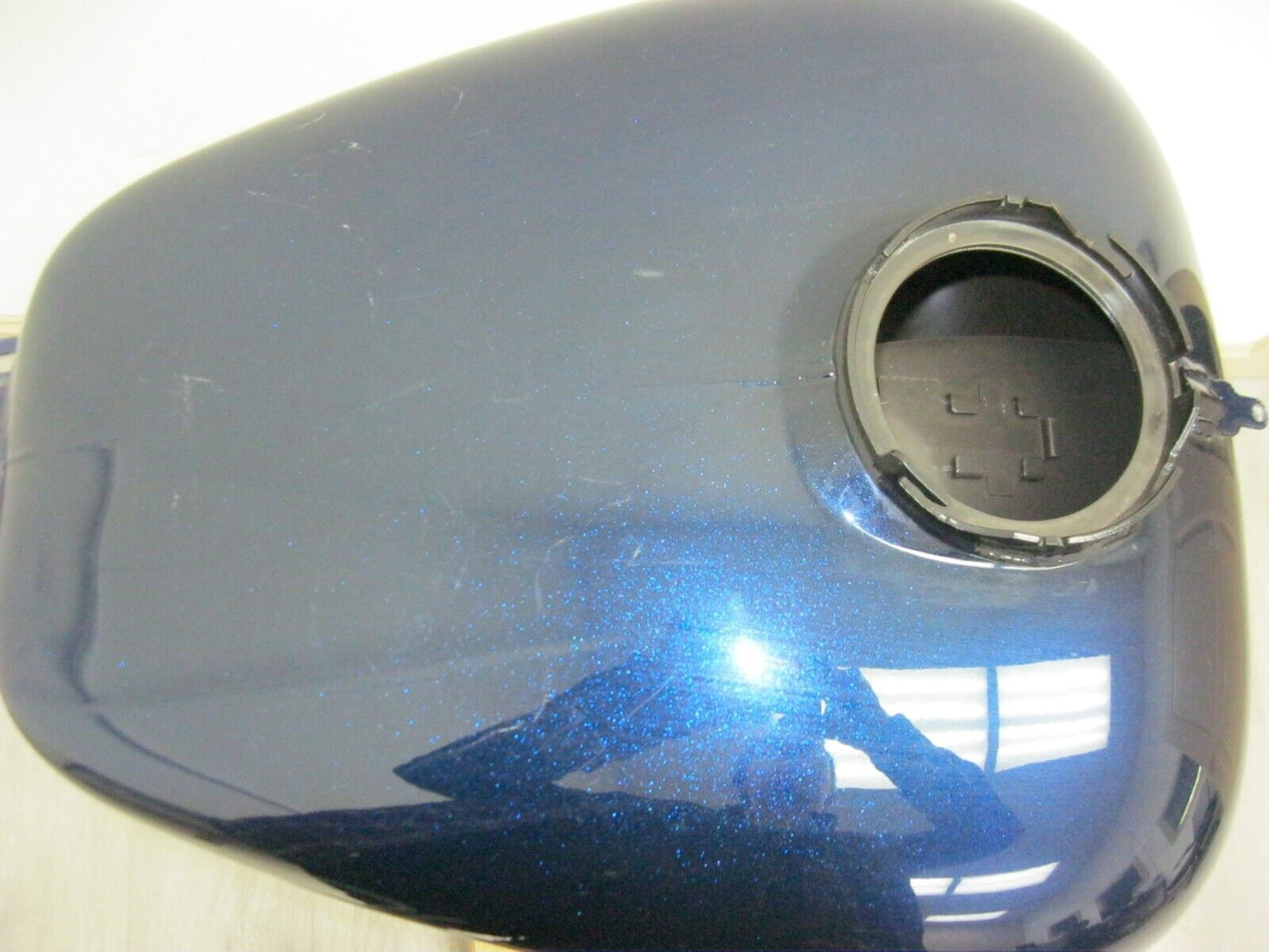 Harley Davidson OEM Metallic Blue Tank '08-Later FLH Touring Models 61356-08