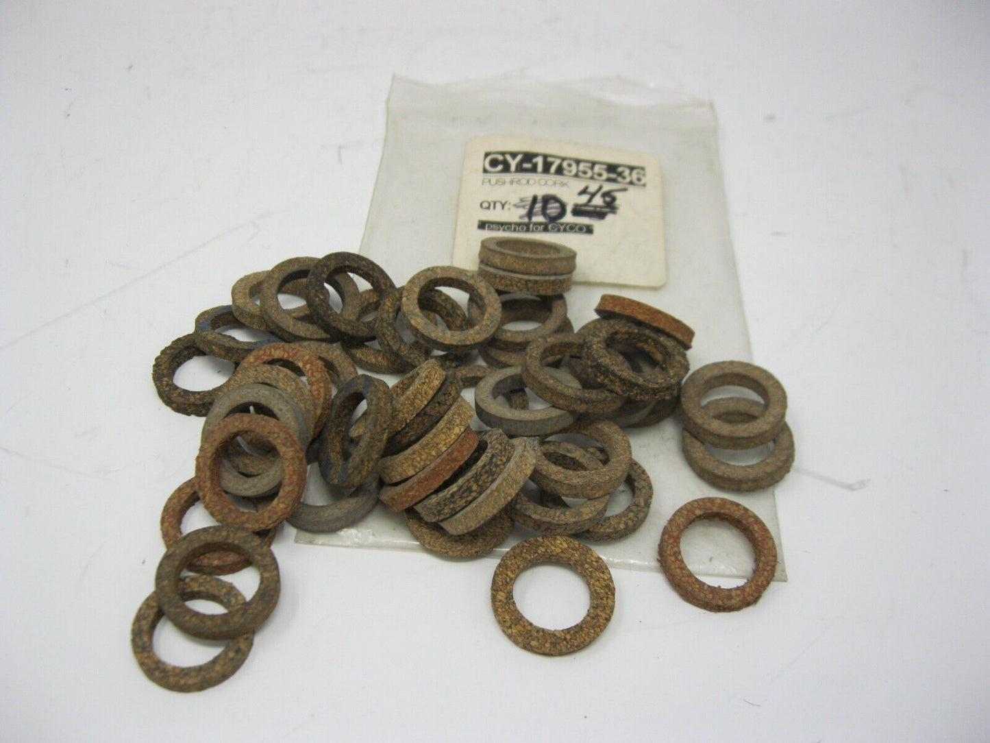 Cork Pushrod Seals (45 Lot)  CY-17955-36