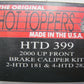 Hot Toppers 2000 & Later Front Brake Caliper Bolt Covers HTD399