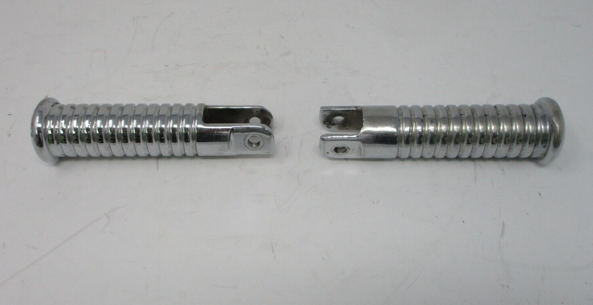 Generic Chrome Multi Fit  Foot Peg Pair