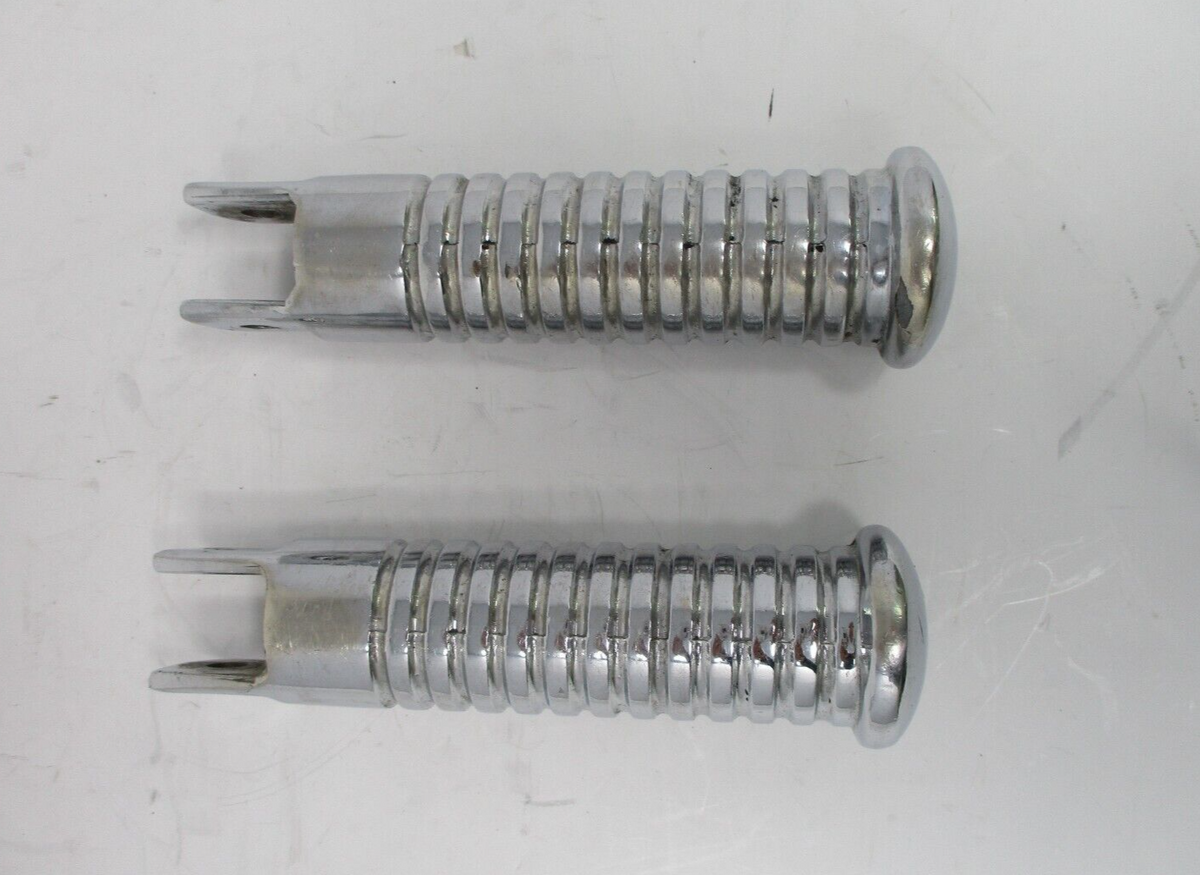 Generic Chrome Multi Fit  Foot Peg Pair