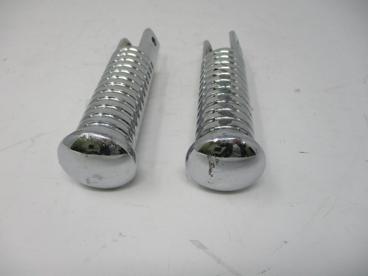 Generic Chrome Multi Fit  Foot Peg Pair