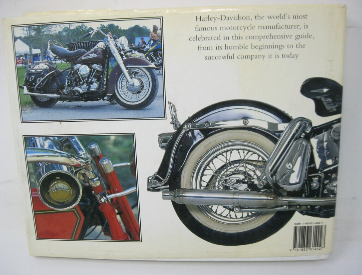 The Encyclopedia of the Harley Davidson Hardcover Peter Henshaw