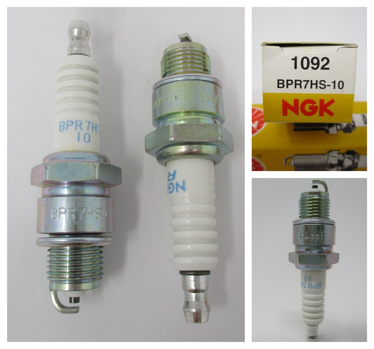 NGK 1092 BPR7HS-10 Nickel SPARK PLUGS  (2 PCS in SET) OEM for HD